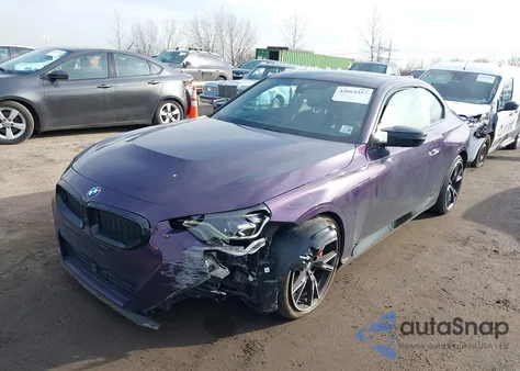 2023 BMW M240 I xDrive z USA, uszkodzony, nr VIN 3MW53CM0XP8D70278